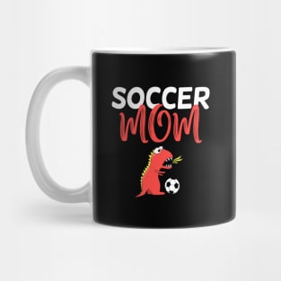 Soccer mom cute dinosaur Mug